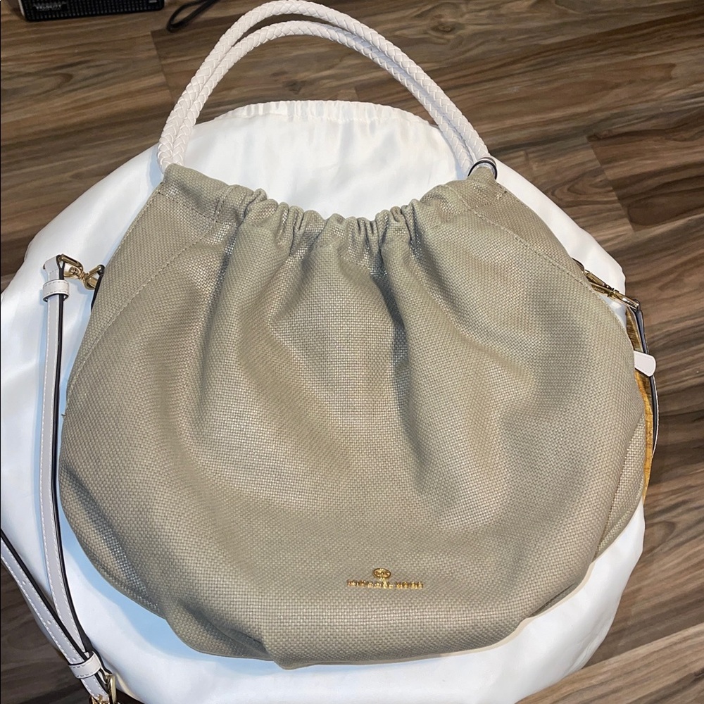 Michael Kors   Hobo Bag with white handle - Picture 7 of 16